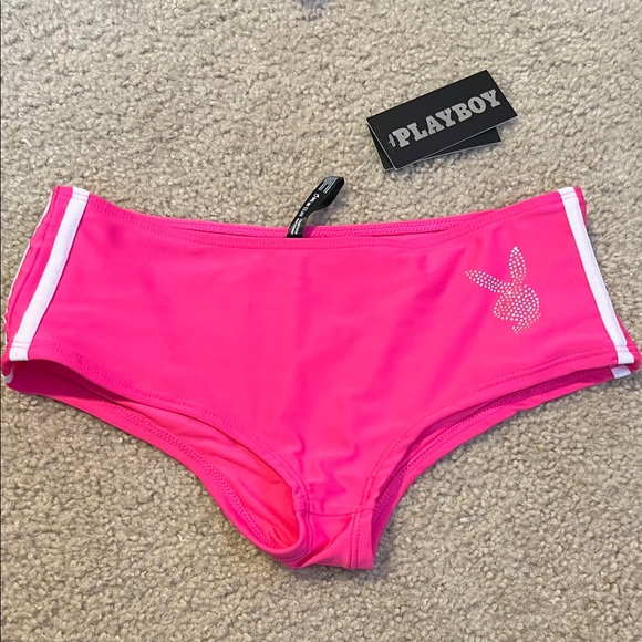 Playboy Hot Pink Bikini Bottoms - Picture 1 of 2